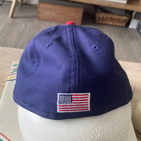 Blue and Red Baseball Cap - Picture 3 of 6